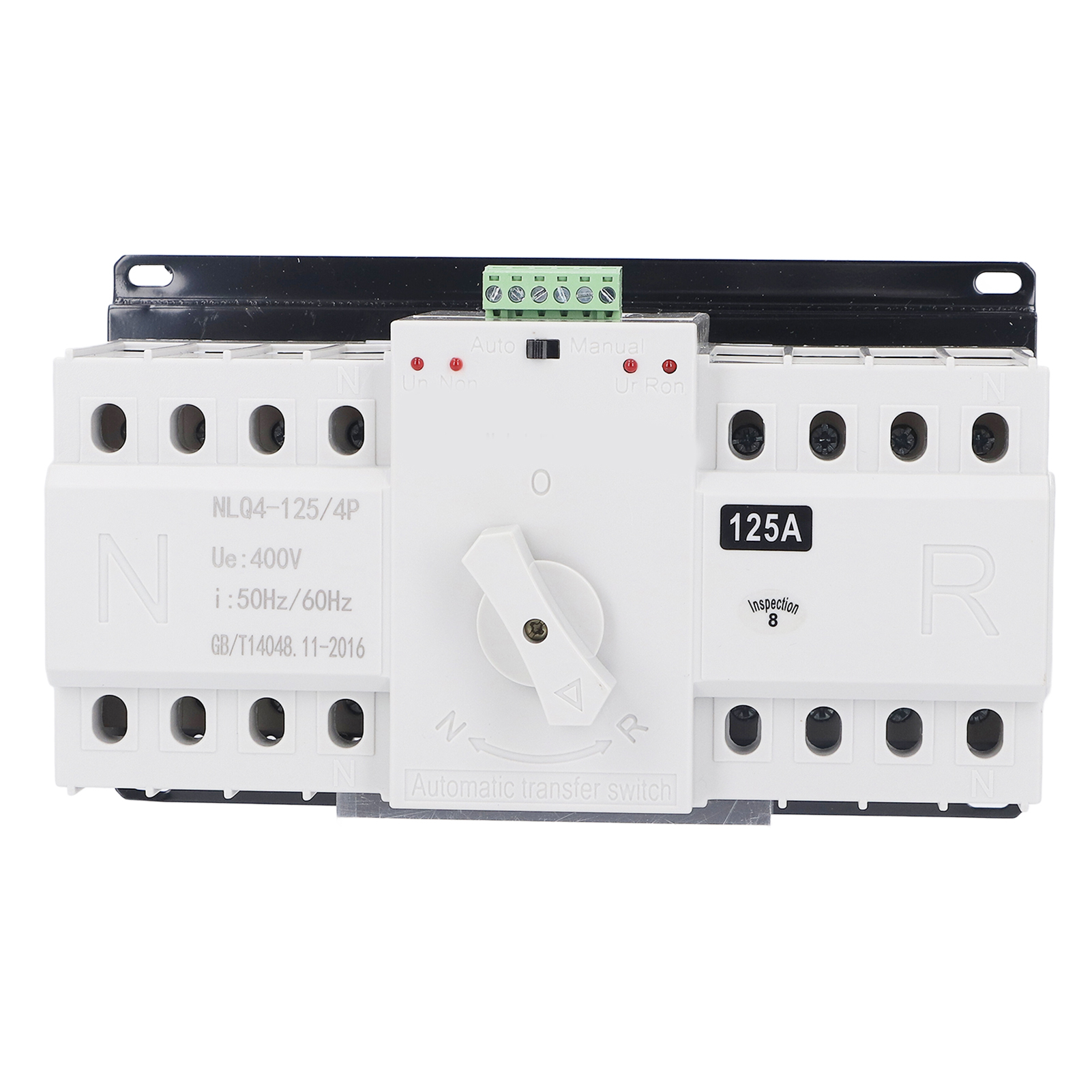 Automatischer Umschalter Mit Zwei Stromversorgungen (ats) Nlq4-125-4p 400v Mikro-unterbrechung