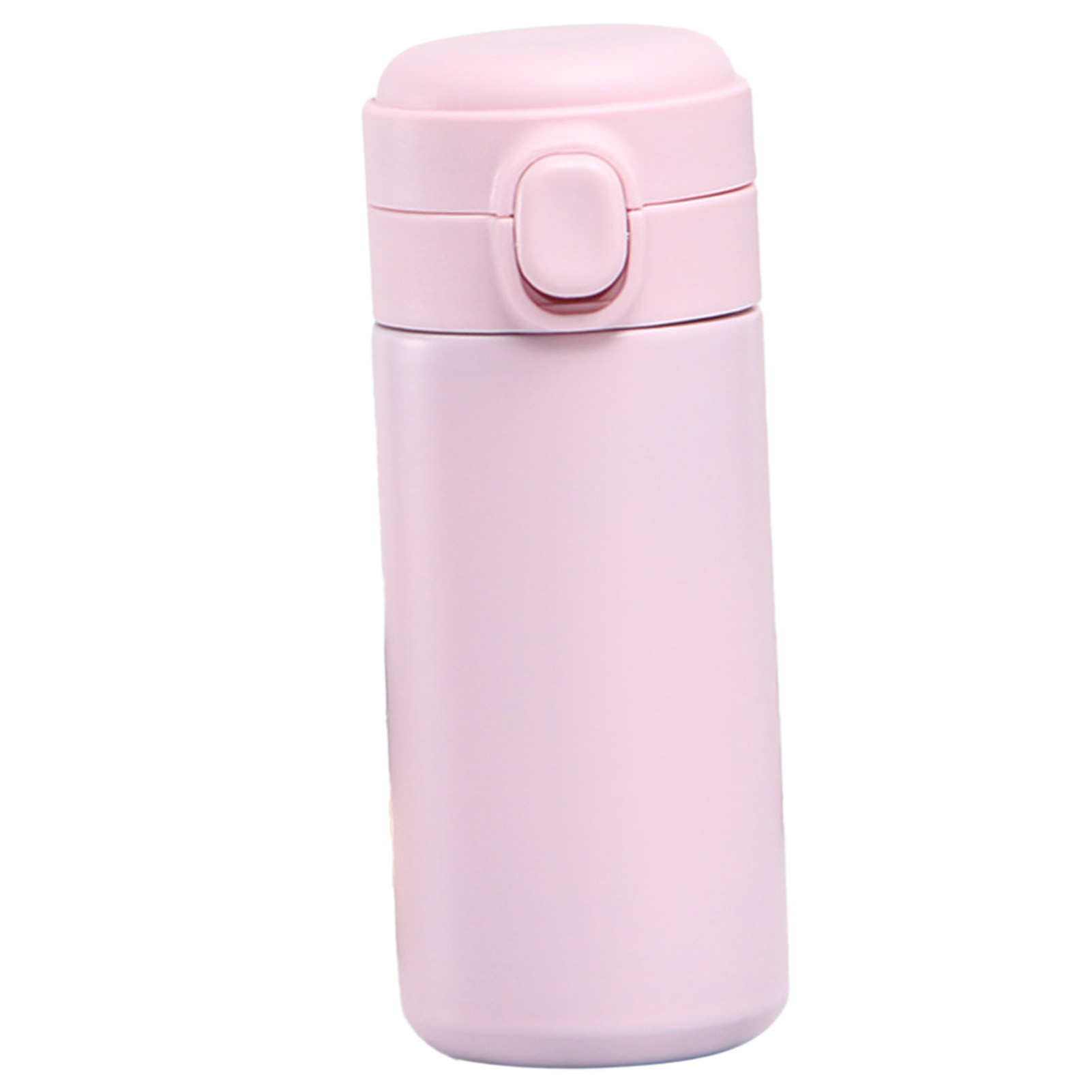 420 Ml Doppelwandiger, Isolierter Edelstahlbecher Mit Pop-up-deckel – Ideal Für Büro, Als Geschenk Und Auf Reisen – Rosa