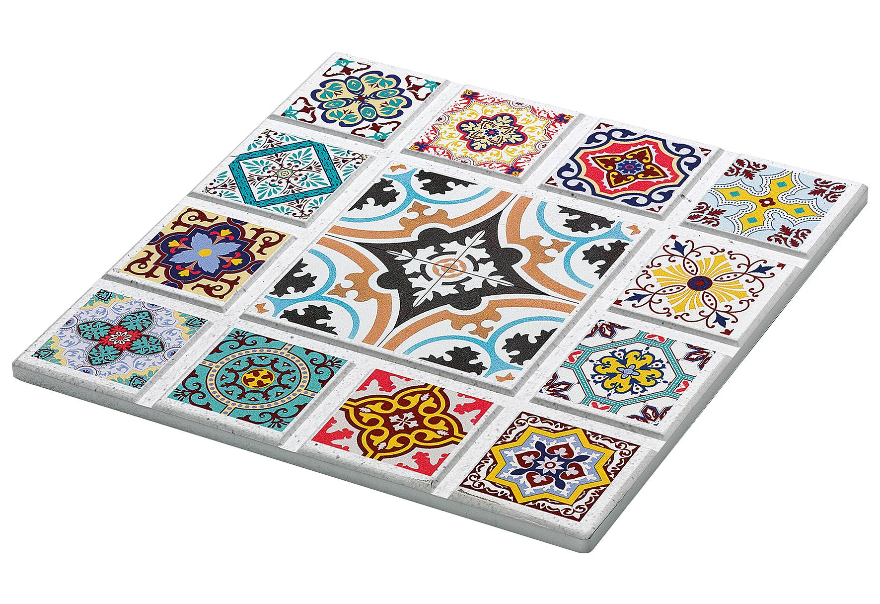 Zassenhaus Casablanca Kochplatte, Keramik/kork, 20 X 20 Cm, Stern