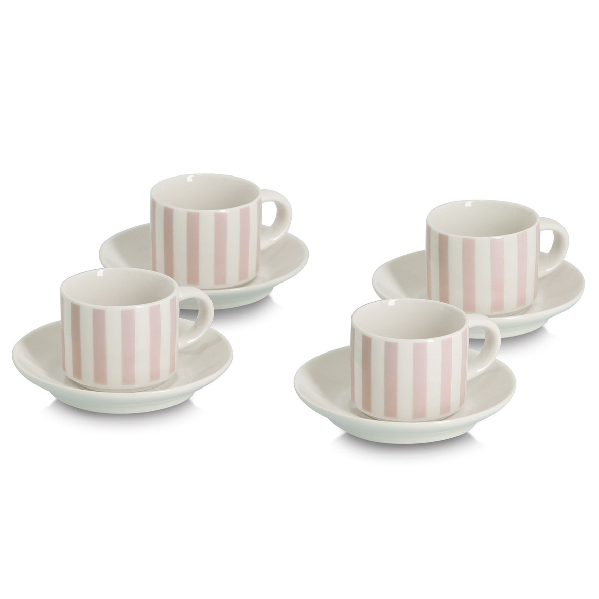 Espresso-tassen-set Mit Untertassen Zeller, 70 Ml