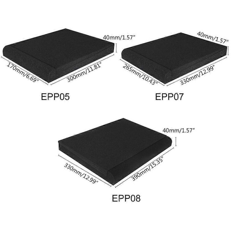 Isolierschaum, Hochdichte Schallschutzplatten - Epp08