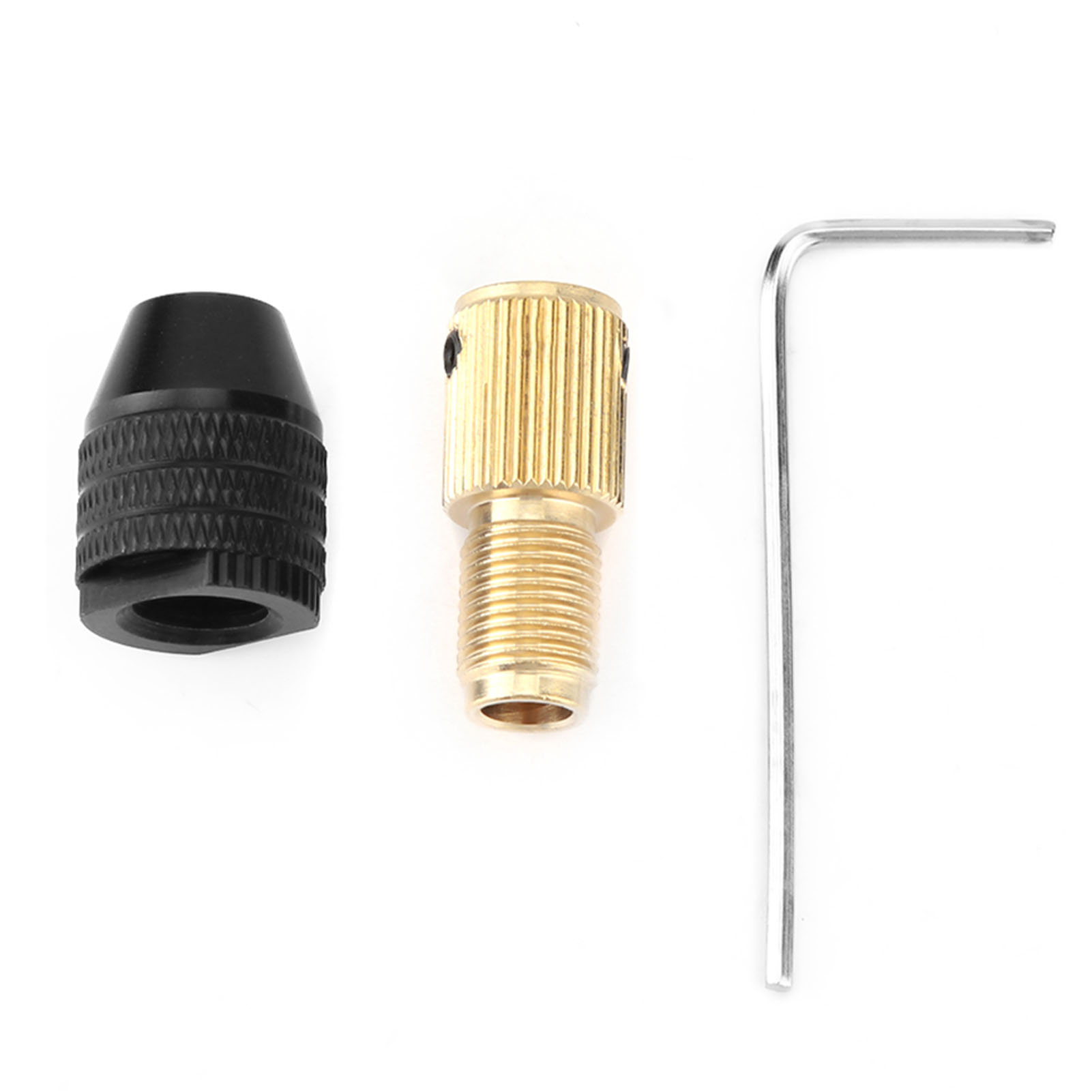 Marhynchus Rotationswerkzeug-spannfutter Mini-elektrobohrfutter Selbstspannendes Spannfutter 0,3-3,4 Mm Spannbereich Mit Ausbrechschutzstruktur Zum Bohren (marhynchusgc8zed9w6u-03).