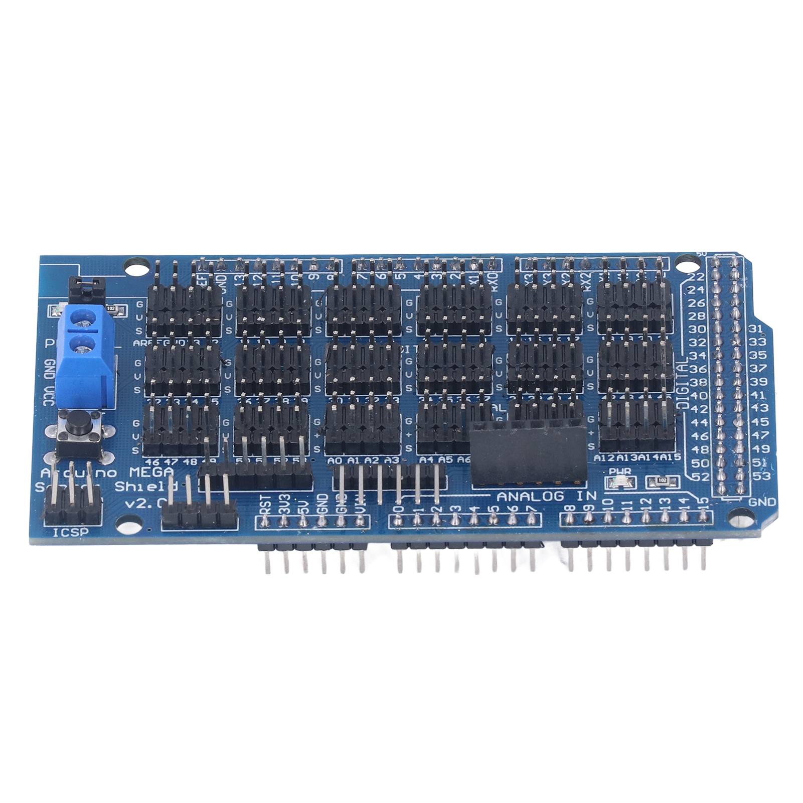 Generisches Erweiterungsmodul, Erweiterungskarte, Stabiler Betrieb, Gold-immersionsverfahren, Einfache Installation Für Sensor Shield V2.0.