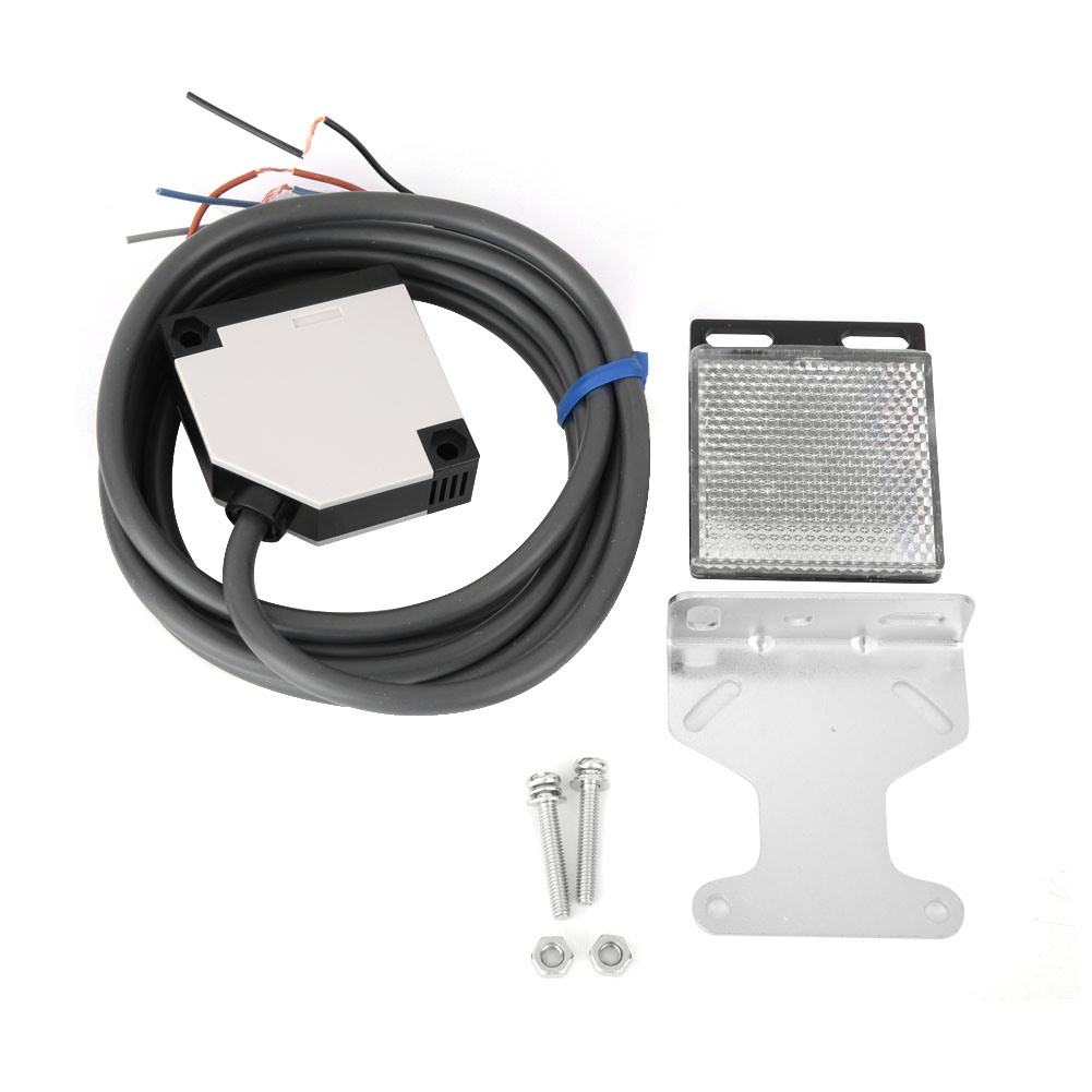 Juli-geschenk: E3jk-r4m1 Ip65 Abs-gehäuse, Fotoelektrischer Schaltersensor Mit Spiegelnder Reflexion (dc12-24v 500mm)
