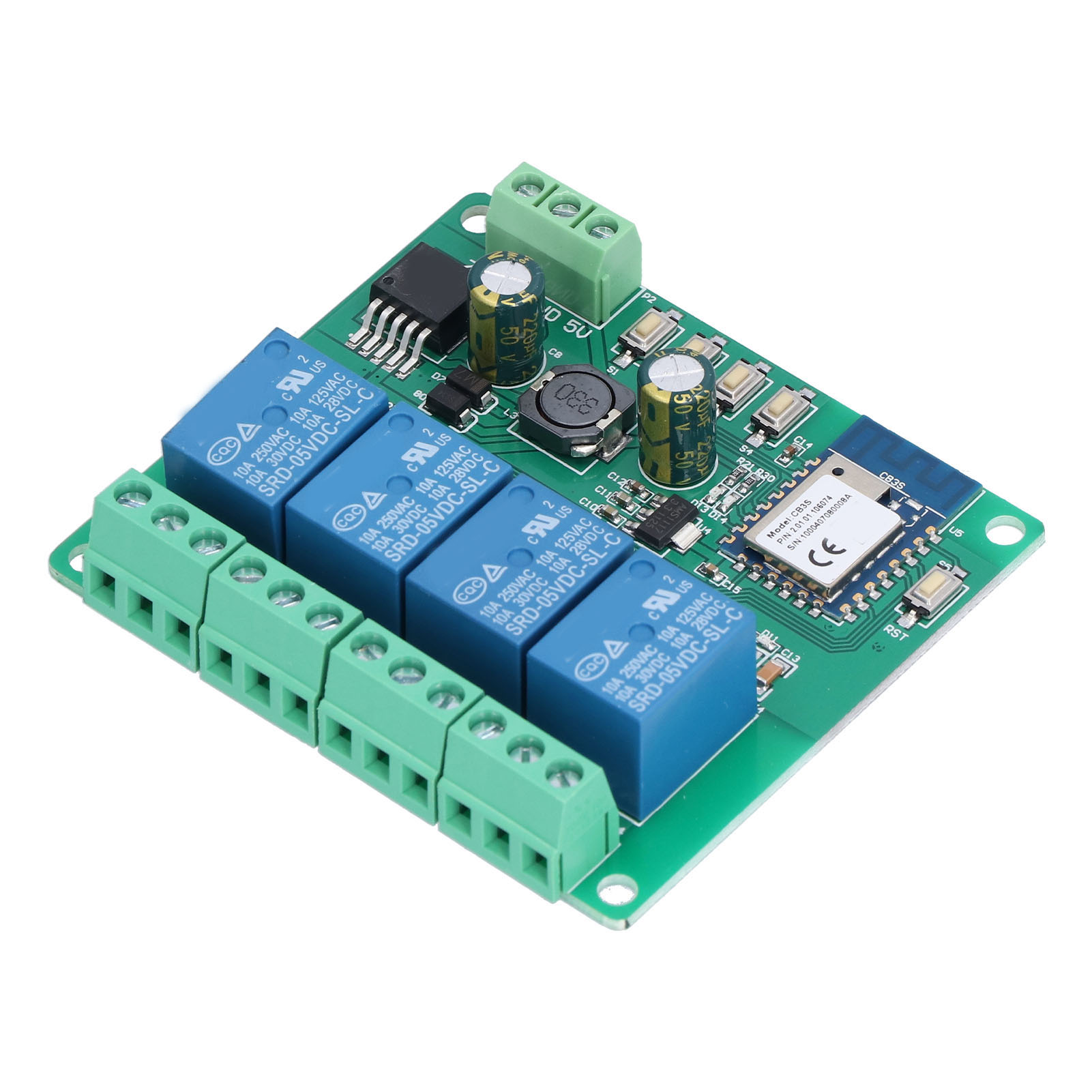 Generisches Smart-wlan-relaismodul, 4-kanal-fernbedienung, Synchronisierungsschaltplatine Für Ki-haussteuerung