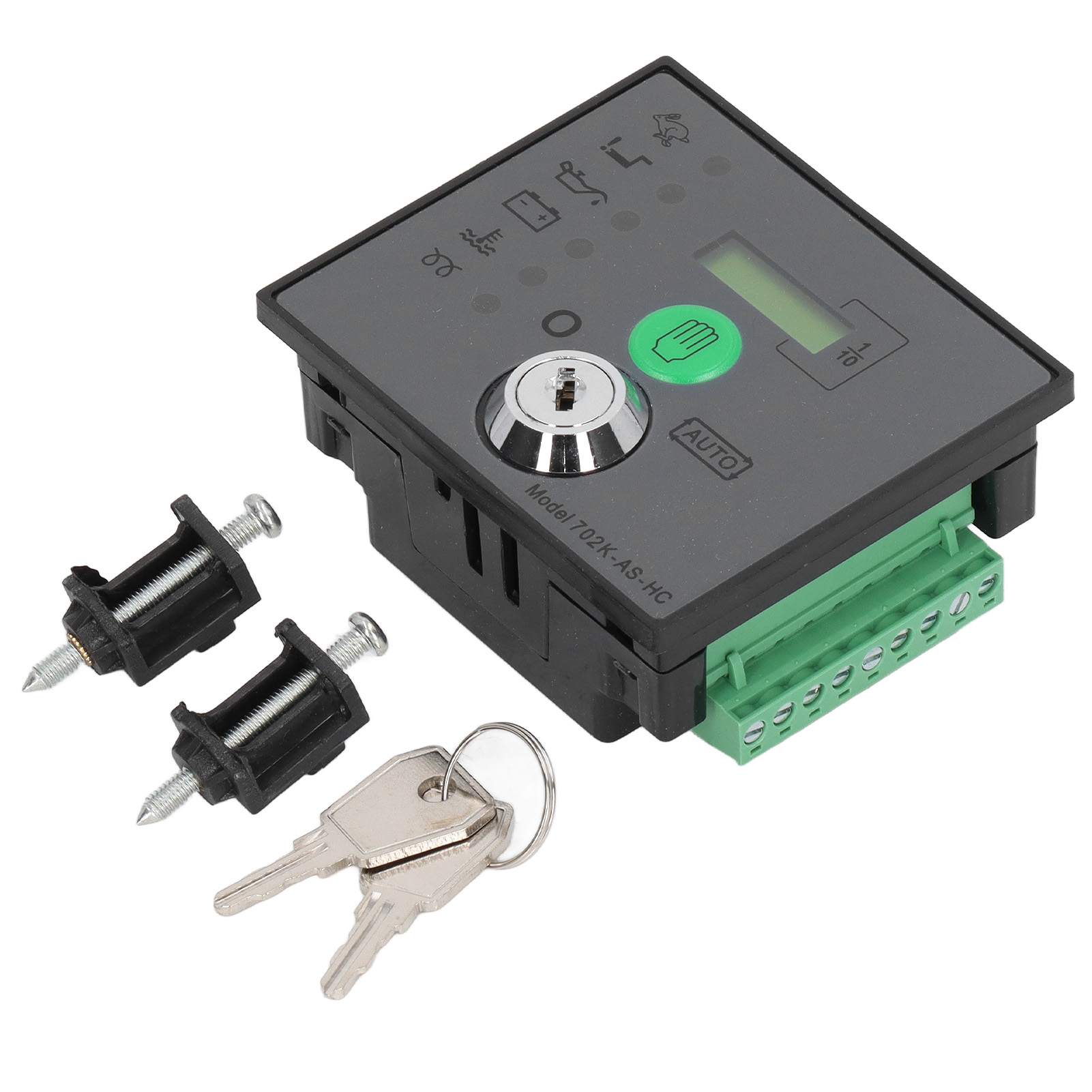 Senecesli Generator-steuermodul, Led-anzeige, Automatischer Start, Generator-set-controller Für Notabschaltung Und Vorheizsteuerung, Abs-material
