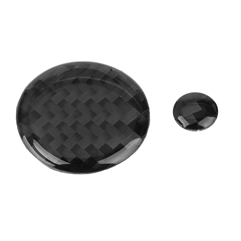 Yctze Carbonfaser-volume-button-abdeckung, Volume-button-schutz Für Cx-5 2017-2018 Mit Schützender Klebefläche.
