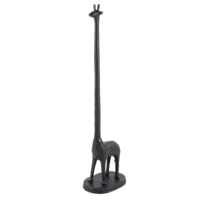Großer Rollenpapierhalter Aus Gusseisen In Giraffenform, Freistehend, Für Badezimmer/wohnzimmer