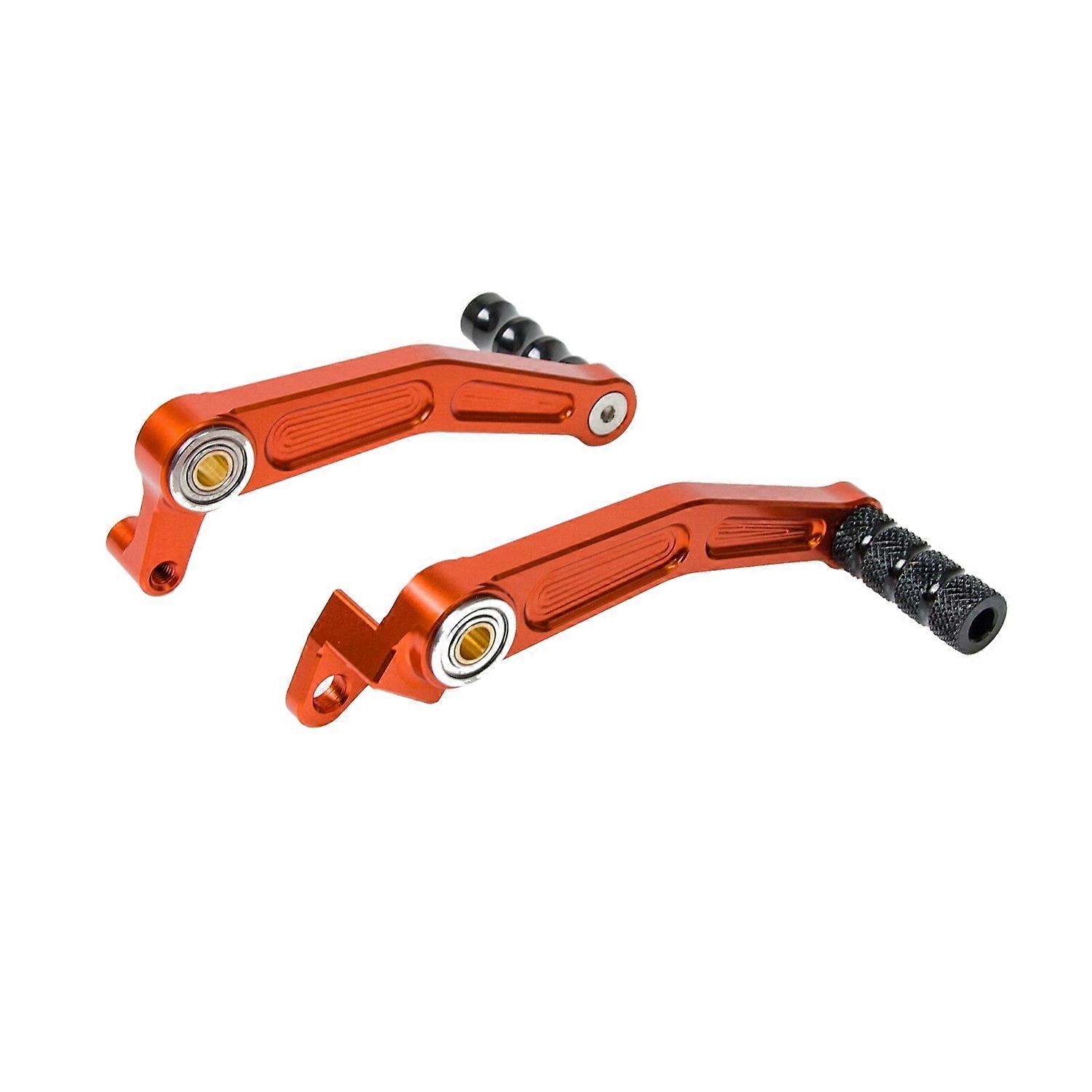 Paar Cnc-gefräste Fußbrems- Und Schalthebel Für Ktm Duke Rc 125 200 390 2011-2016