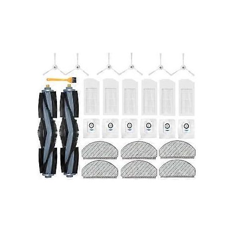 27-teiliges Ersatzteilset Für Saugroboter T10 / T10 Plus / X1 Plus: Hauptbürste, Seitenbürste, Hepa-filter, Wischtuch, Staubbeutel