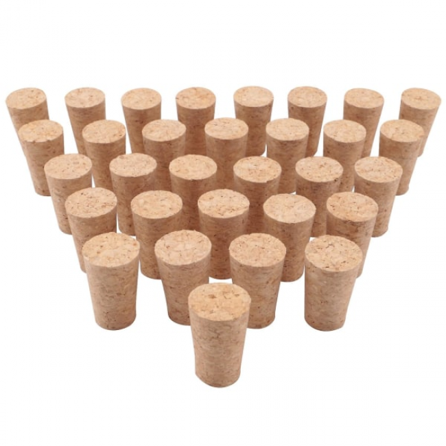 Flaschenverschluss Aus Holz, Korken, Konischer Korken, Bierflaschenverschluss Aus Holz