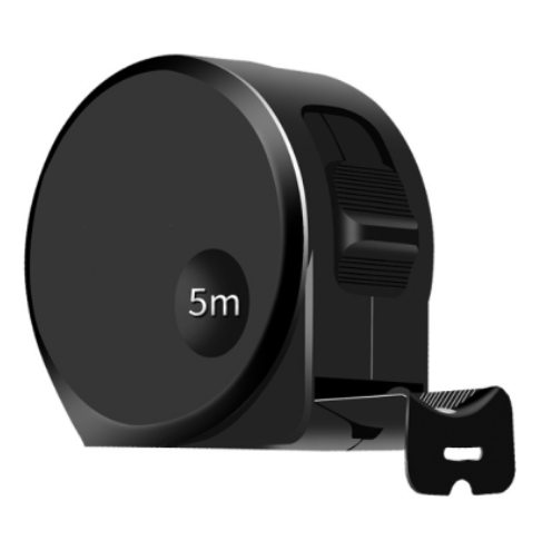Meter 19 Mm Selbstsicherndes Maßband Aus Schwarzem Und Goldfarbenem Stahl
