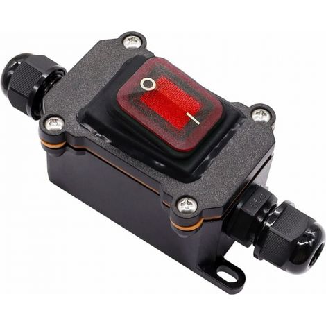 Ip67 Wasserdichter Kabelschalter Ein/aus-leitungsschalter Wippschalter 220