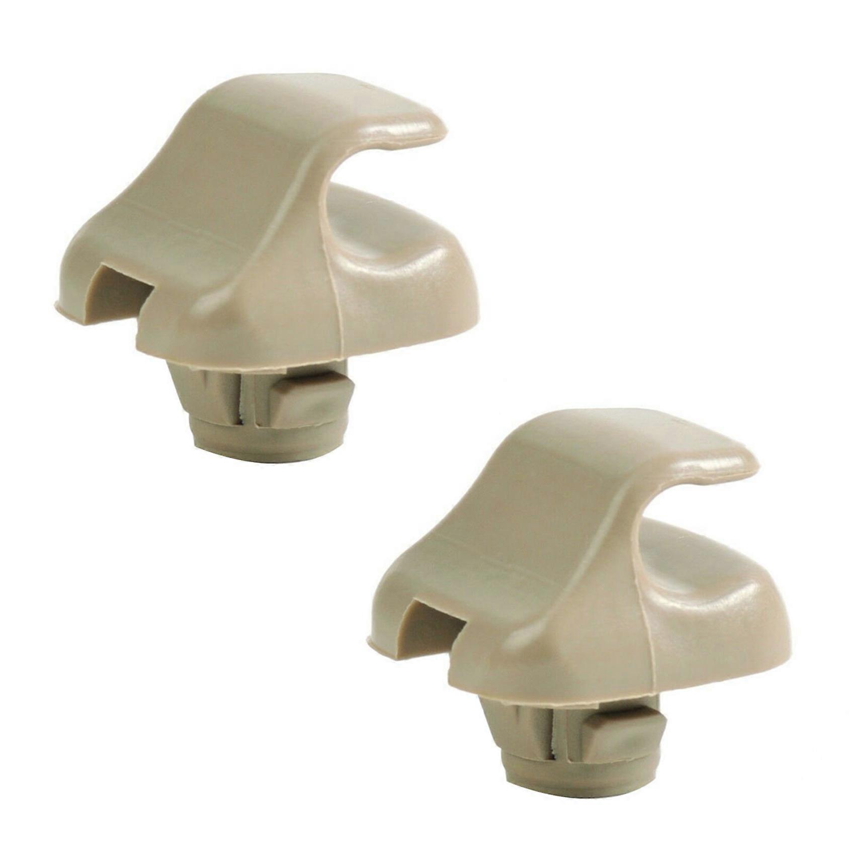 2x Sonnenschutzblenden-halterungen Mit Blendschutzclips Für Honda Civic, Cr-v, Fit, Accord, Civic (2006–2011), Beige