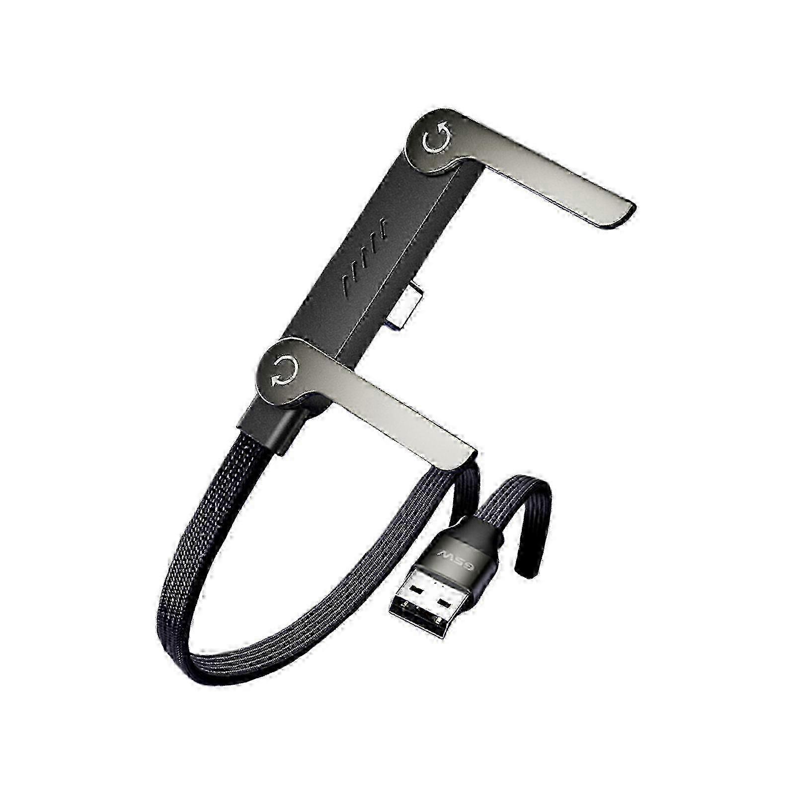 1-3x Unsichtbares Handyhalterungs-ladekabel, 240w Schnellladung, 90° Faltbar, Usb-c Auf Usb-c, Für Smartphones, Laptops Und Tablets