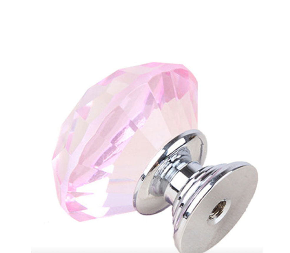 Packung Mit 10 Stück 30 Mm Kristall-diamant-schrankgriffen Für Schubladen