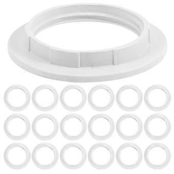 20 Stück Lampenschirmhalter E27 Lampenfassung Kragenring Ersatz-lampenschirmadapter