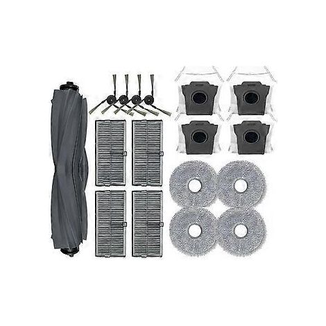 Für X40 Ultra, X40 Pro, S30 Pro Ultra Ersatzteile Zubehör Walzenseitenbürste Filter Wischmopptuch Staubbeutel