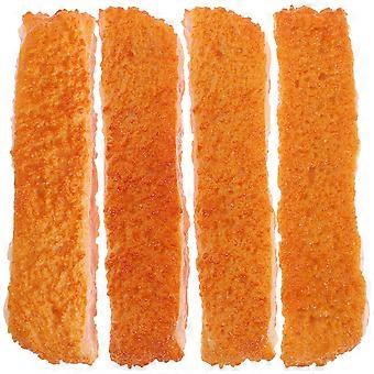 4-teiliges Set Aus Künstlichen, Frittierten Lebensmitteln, Darunter Auch Requisiten Wie Frittierte Schweinekoteletts