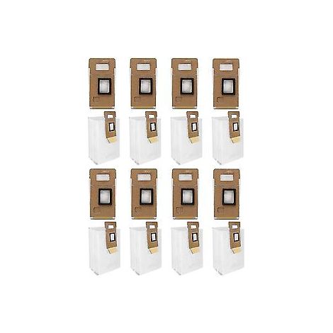 16er-pack Staubbeutel Für Xiaomi Roborock S7 Und S7+ Staubsauger (automatische Entleerung, 3 L)