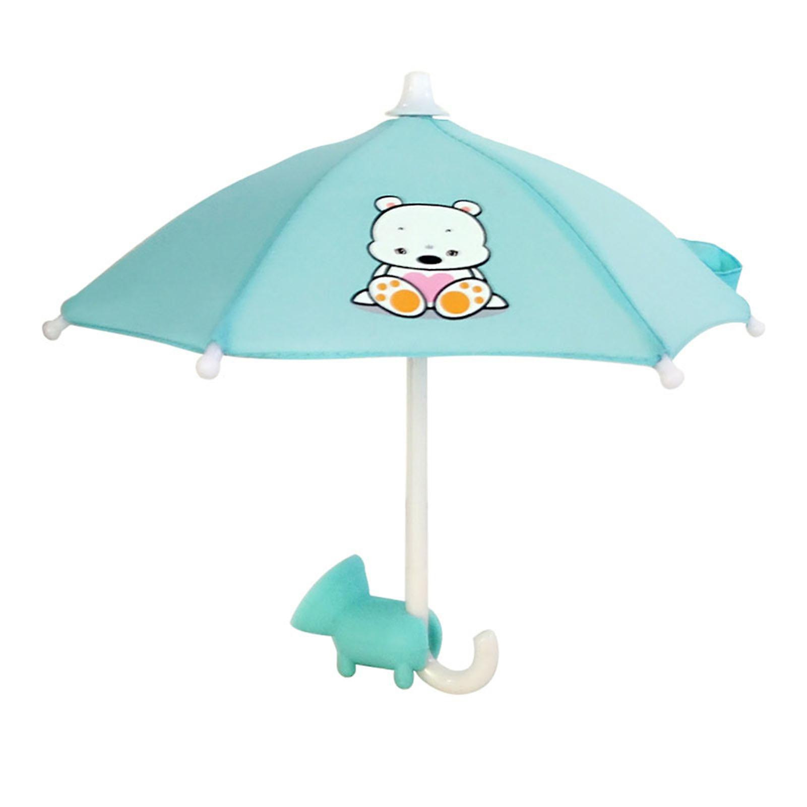 Mini-handy-regenschirm Mit Saugnapfhalterung, Tragbarer Handy-sonnenschutz
