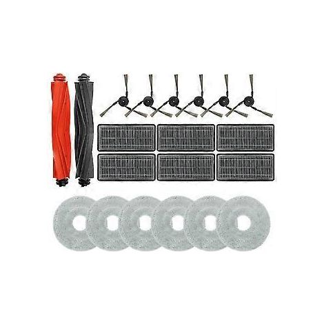 Kompatibel Mit X40 Pro Ultra Staubsaugerteilen: Hauptwalze, Seitenbürste, Hepa-filter, Wischtuch