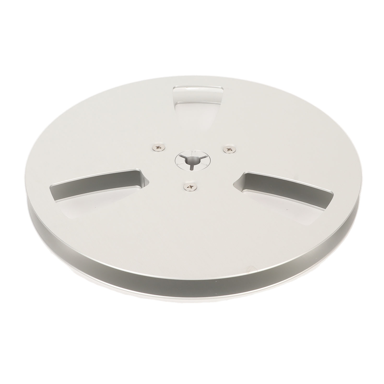 Universelle 1/4" 7" Aluminiumspule Für Öffnungsmaschinen, 3 Löcher, Silberfarben