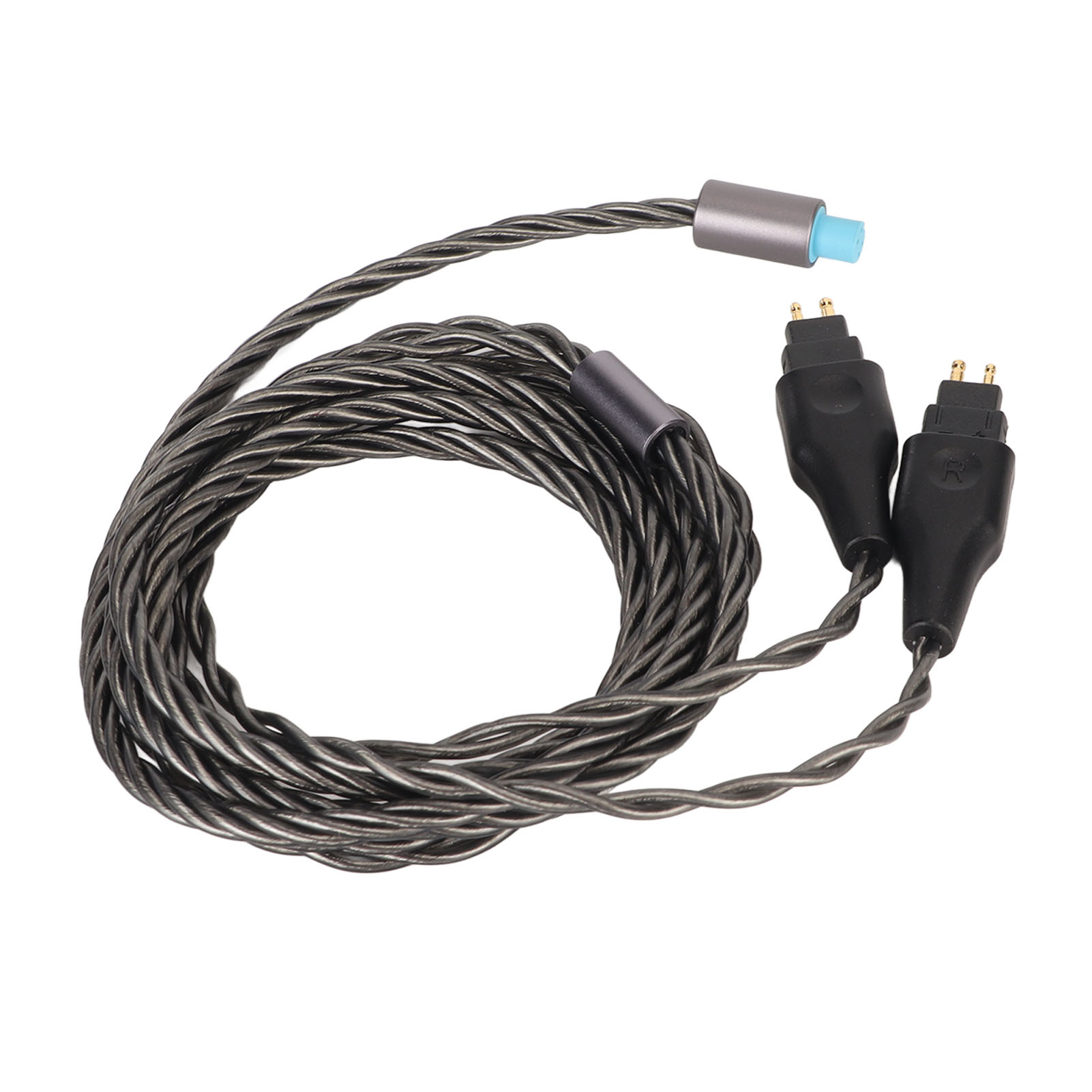 Hochwertiges Silbernes Ersatzkabel Für Sennheiser Hd650, Hd660s, Hd600 Und Hd580 Kopfhörer – 3-in-1-audiokabel