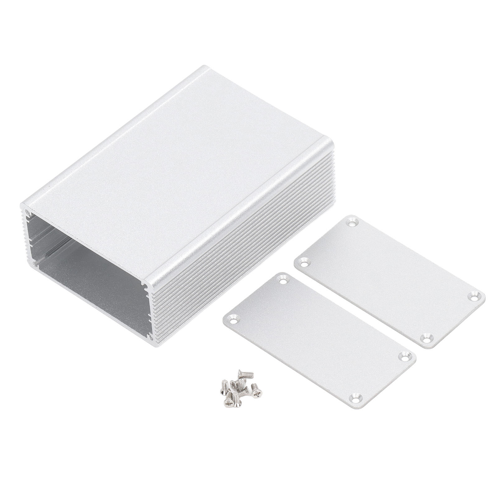 Sandgestrahltes Aluminium-projektgehäuse Für Elektronische Schaltungen – Wasserdicht Und Leicht Für Diy-projekte