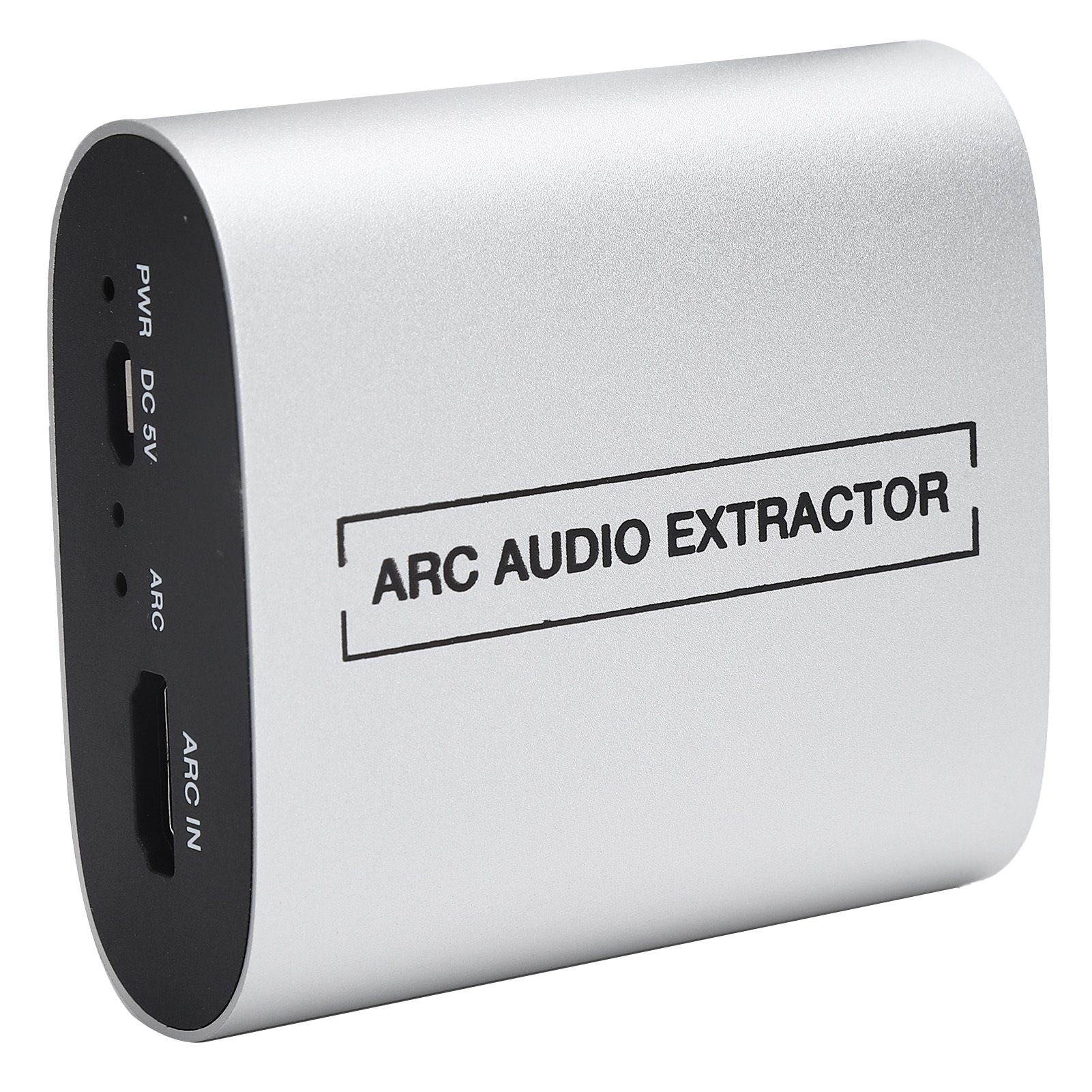 Hdmi-zu-optischer-audio-extraktor Mit Dac-konverter, Arc-adapter Für Heimkino, Silber