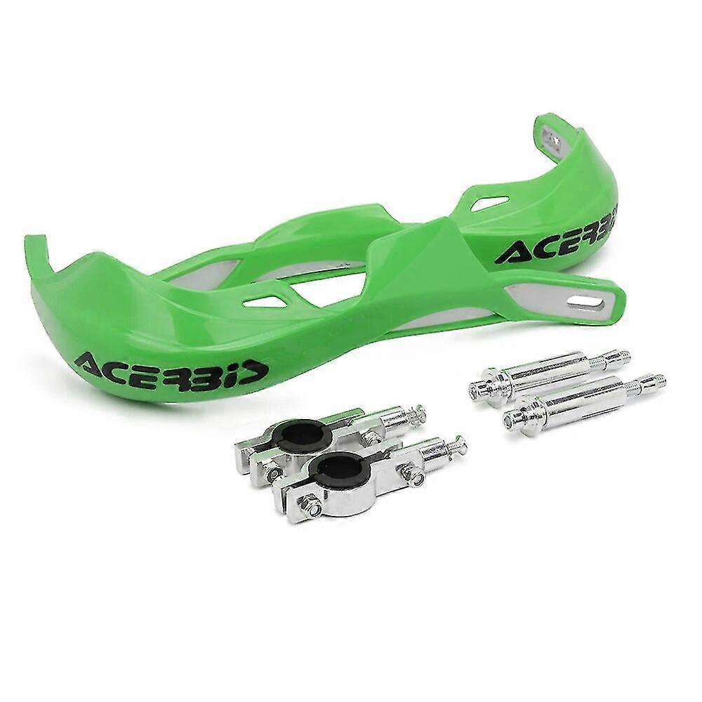 Motorrad-lenkerschutz 28 Mm/22 Mm Für Honda, Ktm, Suzuki, Kawasaki, Yamaha Cr, Exc, Yzf, Wrf – Grün