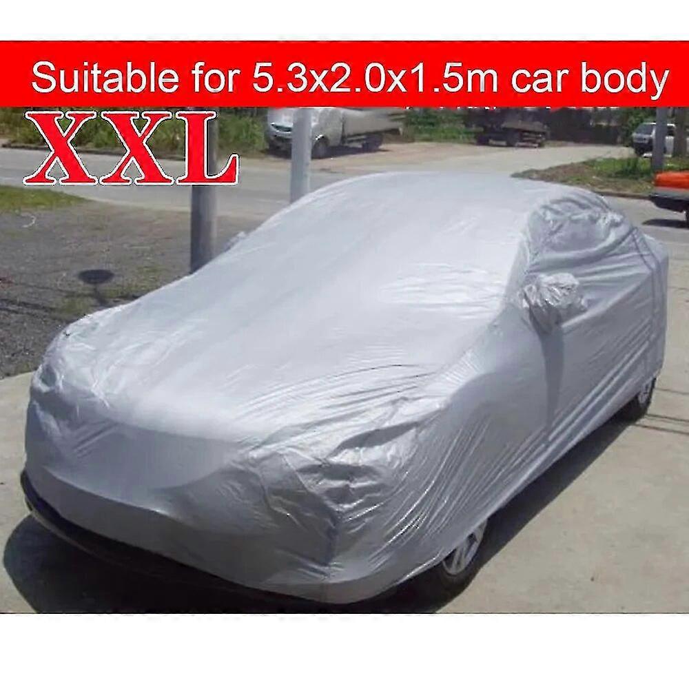 Universelle Autoabdeckung In Den Größen S/m/l/xl/xxl, Smart Outdoor Vollautoabdeckung, Sonnenschutz, Uv-schutz, Regendicht, Staubdicht, Wasserdicht – 5,3 X 2,0 X 1,5 M (xxl)