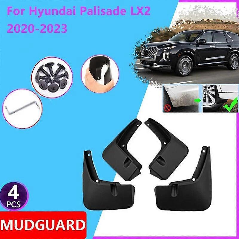 Kotflügel Für Hyundai Palisade Lx2 2020–2023 (2021–2022) – Hintere Schmutzfänger, Spritzschutzabdeckungen, Schmutzfänger, Radschutz – Zubehör
