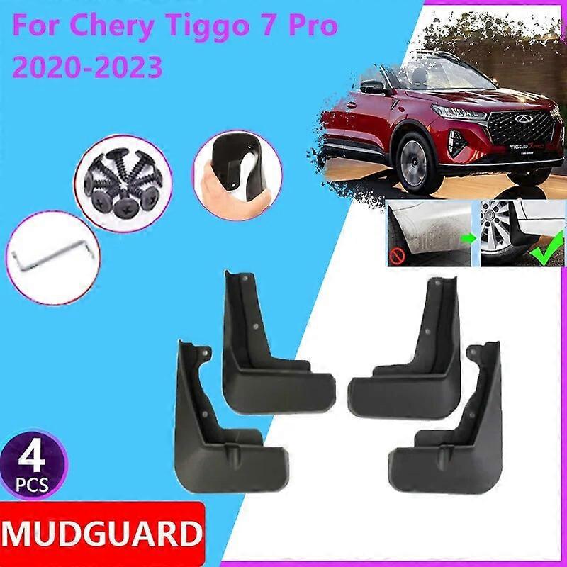 Kotflügel Für Chery Tiggo 7 Pro Fownix Tiggo 20202023, Spritzschutz Hinten, Radschutz, Schmutzfänger, Außenzubehör Für Autos