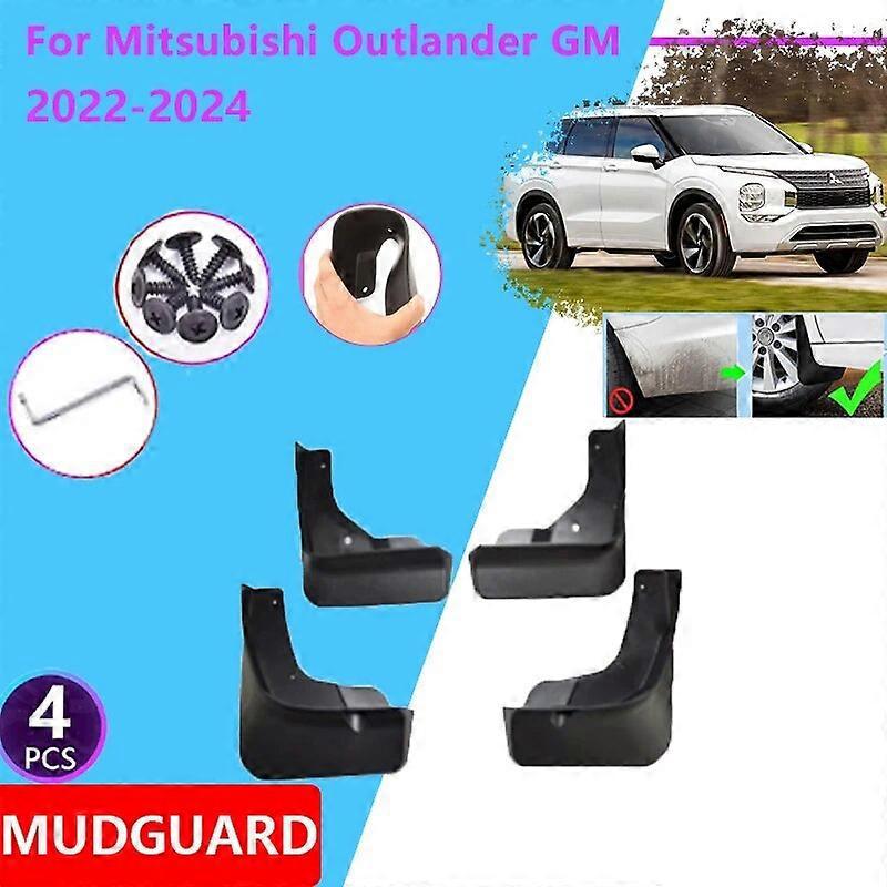 Kotflügel Für Mitsubishi Outlander Gm Gn Zm 2022 2023 2024, Schmutzfänger Vorne, Spritzschutz, Abdeckungen, Zubehör