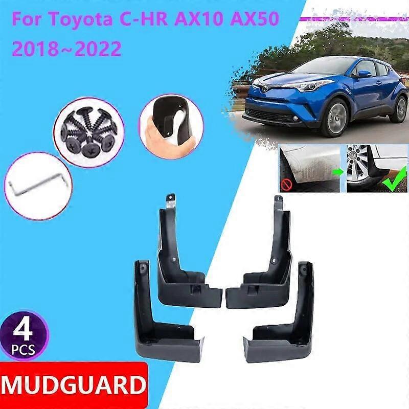 Kotflügel Für Toyota C-hr Chr Ax10 Ax50 20182022 Vorderradschutz Spritzschutzabdeckungen Hinterradkotflügel Schmutzfänger Zubehör--