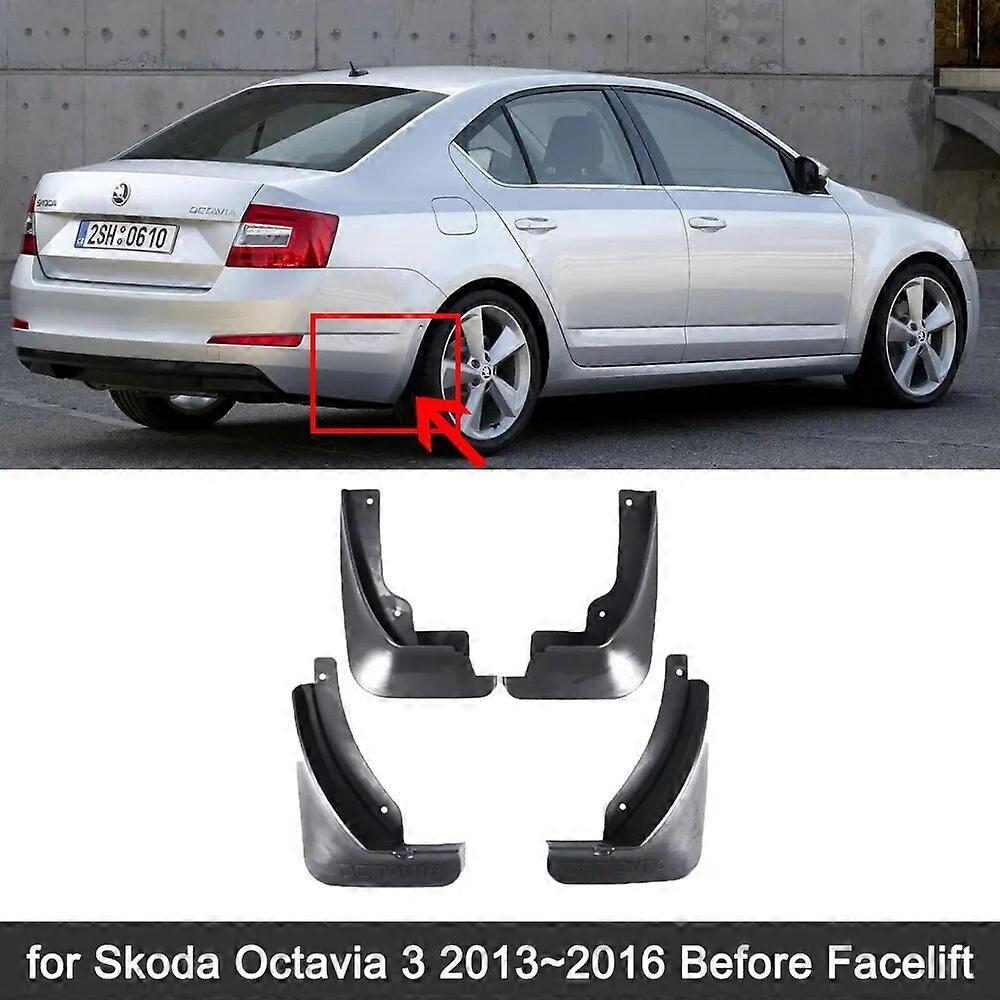 Schmutzfänger Für Skoda Octavia A5 A7 Mk2 Mk3 20062016 Spritzschutz Kotflügel Schmutzfänger Vorder- Und Hinterrad Autozubehör--2014-2016