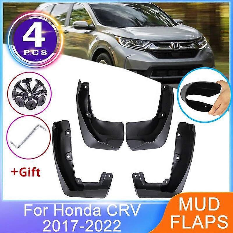 4 Stück Schmutzfänger Für Honda Crv 2017–2022, Spritzschutz Für Kotflügel Vorne Und Hinten, Neue Verbesserte Schmutzfänger