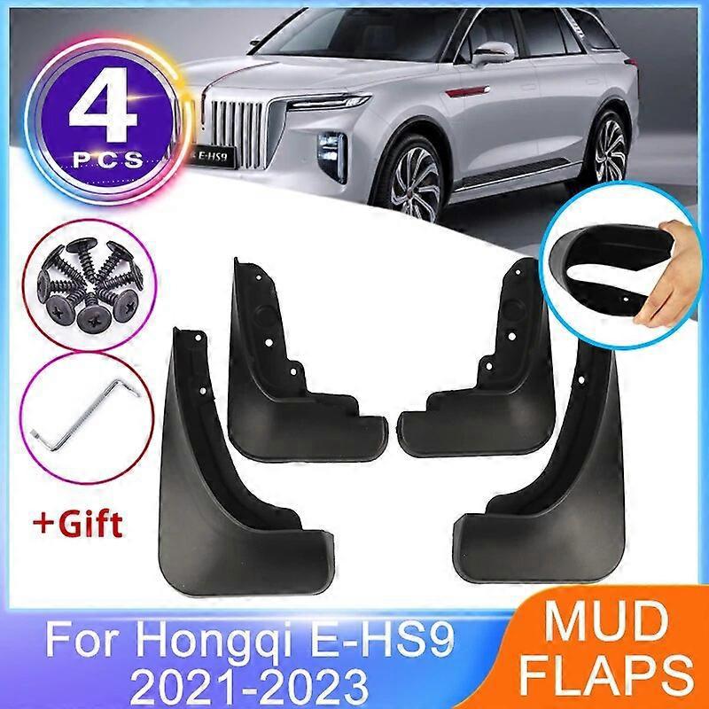 Schmutzfänger Für Hongqi E-hs9 2021 2022 2023, Vorne Und Hinten, Spritzschutz, Schmutzfänger, Neue Verbesserte Schmutzfänger, Schutzzubehör