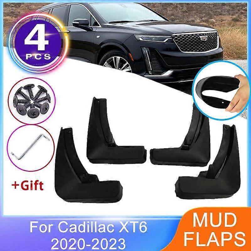 4 Stück Schmutzfänger Für Cadillac Xt6 2020–2023, Vorne Und Hinten, Kotflügel, Radschutz, Neue Verbesserte Schmutzfänger, Autozubehör