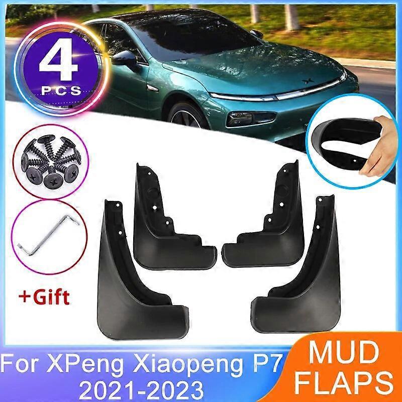 4 Stück Schmutzfänger Für Xpeng Xiaopeng P7 20212023 Kotflügel Spritzschutz Schmutzfänger Schmutzfänger Neues Upgrade Auto Styling Auto Zubehör--