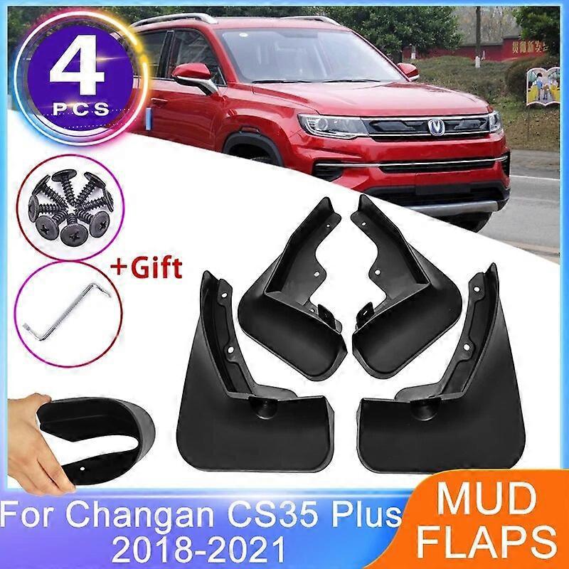 4-teiliges Schmutzfänger-set Für Changan Cs35 Plus (2018–2021), Schmutzfänger Vorne Und Hinten, Spritzschutzabdeckung Aus Kunststoff, Autozubehör
