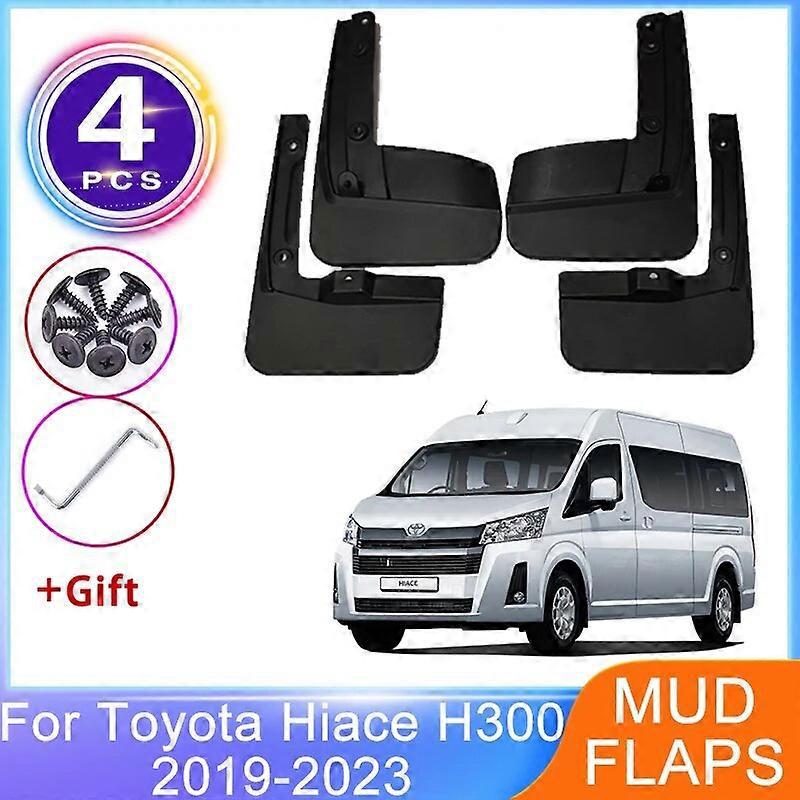 4-teiliges Set Schmutzfänger Für Toyota Hiace H300 Granace 2019–2023, Vorne Und Hinten, Kotflügel-spritzschutz, Radlaufschutz, Zubehör