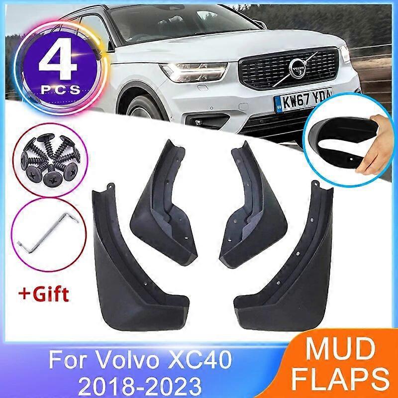 4-teiliges Schmutzfänger-set Für Volvo Xc40 2018 2019 2020 2021 2022 2023, Kotflügel Vorne Und Hinten, Radlaufschutz, Schmutzfänger, Spritzschutz, Zubehör