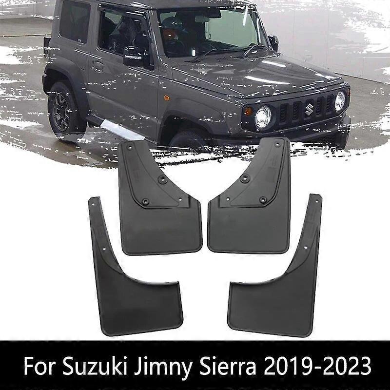 4-teiliger Kotflügel Für Suzuki Jimny Sierra Jb64w Jb74w (2019–2023), Vorne Und Hinten, Schmutzfänger, Radschutz, Spritzschutz, Zubehör – Ohne Logo