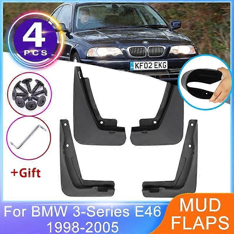 4x Schmutzfänger Für Bmw 3er E46 19982005, Kotflügel Vorne Und Hinten, Schmutzfänger, Zubehör, Spritzschutz, Schmutzfänger-schutz