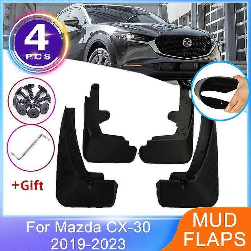 4x Schmutzfänger Für Mazda Cx-30 Cx30 Dm 20192023, Vorne Und Hinten, Spritzschutz, Radlaufschutz, Kotflügel-schmutzfänger, Autozubehör