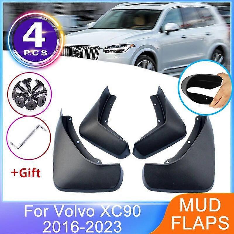 Schmutzfänger Für Volvo Xc90 2016–2023, Spritzschutz, Kotflügelschutz, Radlaufschutz, Neue Ausführung, Schmutzfänger Vorne Und Hinten, Autozubehör