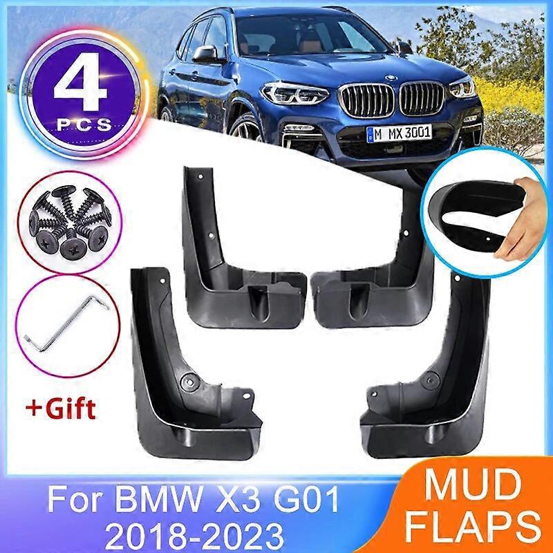 4x Schmutzfänger Für Bmw X3 G01 2018 2019 2020 2021 2022 2023 Spritzschutz Vorne Und Hinten Kotflügel Radschutz Auto Styling Zubehör--