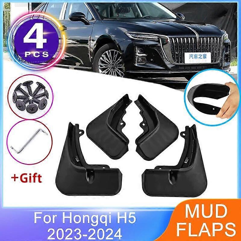 Für Hongqi H5 Ii Ousado 2023 2024 Schmutzfänger Vorne Und Hinten Spritzschutz Kotflügel Auto-styling Radschutz Zubehör--